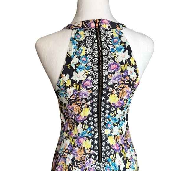 Minkpink Floral Halter Multicolored Dress Size Small - Picture 10 of 17